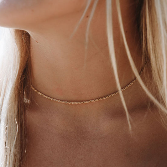 Calla Rope Necklace