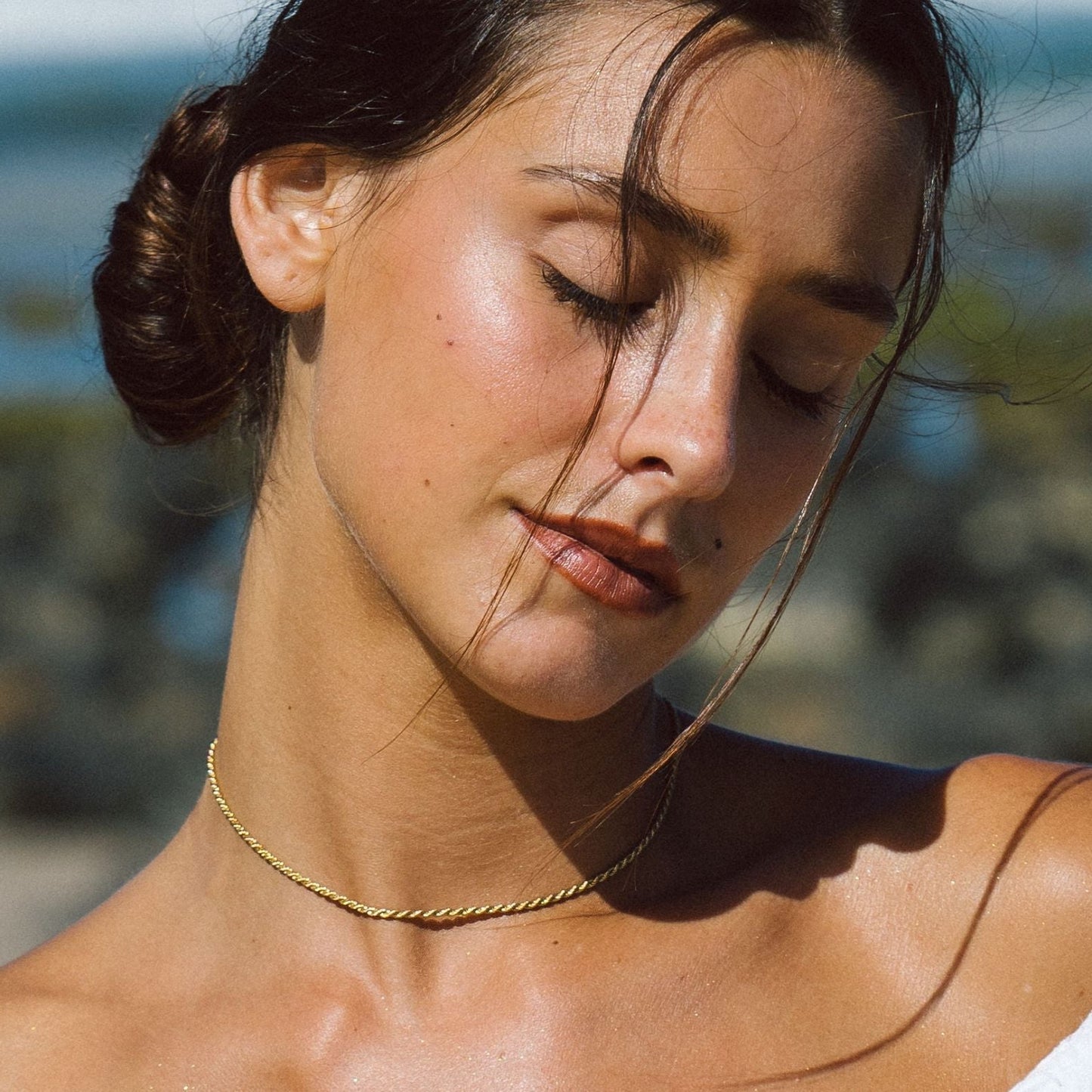 Calla Rope Necklace